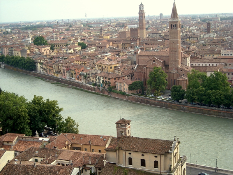 Panorama dal Castel S. Pietro - Panorama from S. Peter Castle